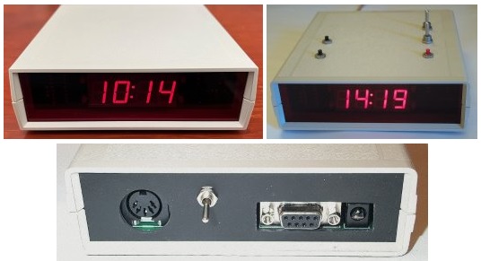Views of Multi function clock